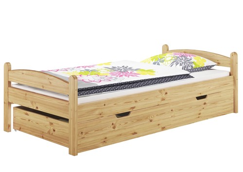 Einzelbett futonbett 80x200 - einzelbett,