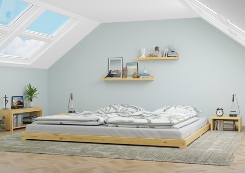 Extra flaches futonbett - extra,