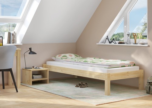 Futonbett massivholzbett - futonbett,