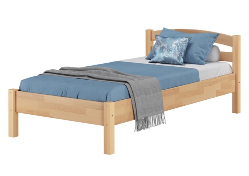 Massivholzbett buche natur - buche,